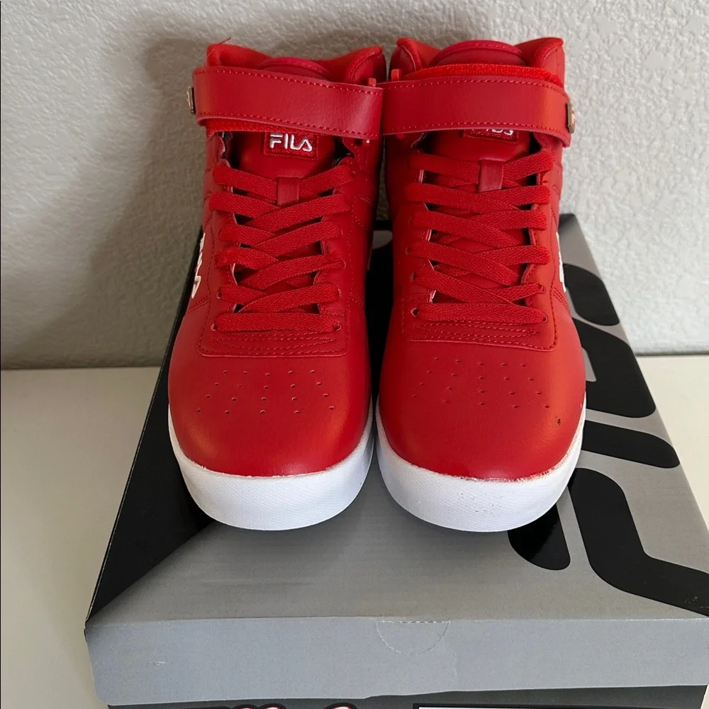 Fila Men's 13 Repetition Red Synthetic Lifestyle Sneakers Size 7 New in Box! - Picture 11 of 13